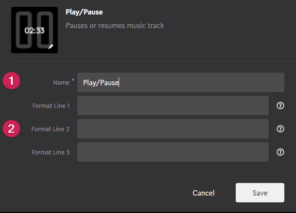 Play / Pause Track